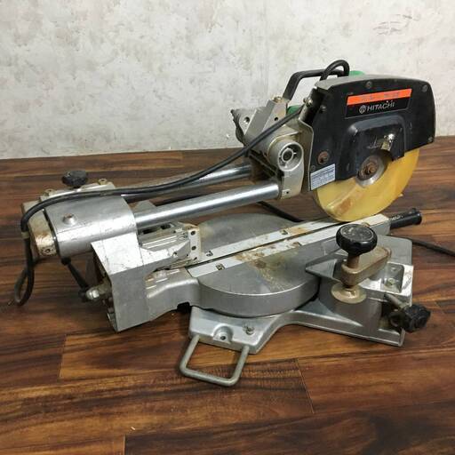 ⭕⭕⭕PH5/82　日立工機 卓上スライド丸ノコ C 8FB 丸鋸 216mm 動作確認済 HITACHI ヒタチ 中古⭕⭕⭕