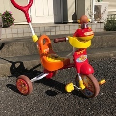 【ネット決済】アンパンマン 三輪車