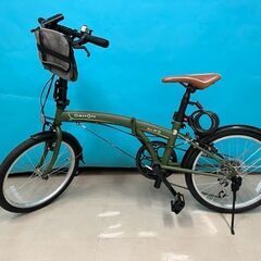 ２０ｲﾝﾁ折り畳み自転車『DAHON／SUV D6』 ダホン SUV D6 Matt Khaki カーキ
