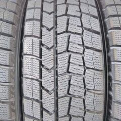 冬 ソリオ タフト 2019年【~95％富山 手渡しもOK】美品 4本 165/65R15 日本製 ダンロップ 中古 スタッドレス シボレー クルーズ バンディット