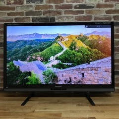 ①即日受渡❣️使用時間少ない。AQUOS40型TVフルHD13500円