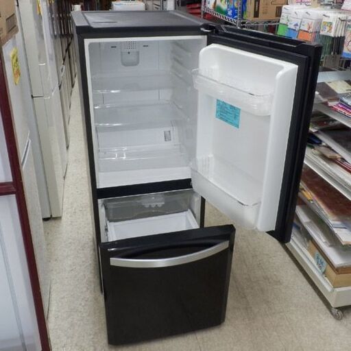 冷蔵庫 138L 2016年製 ハイアール JR-NF140K 黒 ブラック 2ドア 130L