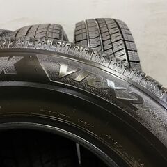BS BLIZZAK VRX2 185/70R14 14インチ スタッドレス 4本 2019年製 バリ溝 ノート フリード アリオン プレミオ等　(MTB164) クレジットカード QRコード決済可能
