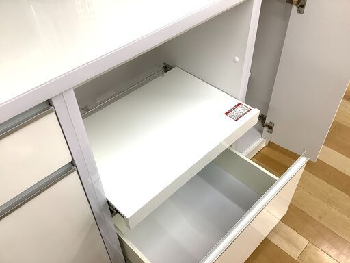 ホワイトキッチンカウンター 【トレファク岸和田店】 - 収納家具