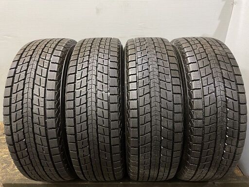 走行短め DUNLOP WINTER MAXX SJ8 225/65R17 17インチ スタッドレス 4本 2018年製 ハリアー CX-5/CX-8 RAV4等　(MTB160)クレジットカード QRコード決済可能