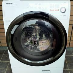 決まりました■SHARP★ドラム式洗濯乾燥機ＥＳ-Ｓ60-ＷＲ★...