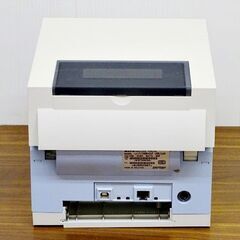 山口)下松市より　SATO(サトー) ラベルプリンター レスプリT408vCUT USB/LAN カット機能 2009年製 内部ヒンジ破損【現状品】　BIZHL14H
