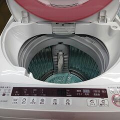 シャープ 洗濯機 ES-GE60P 6.0kg 中古品 2015年製