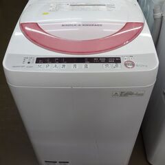 シャープ 洗濯機 ES-GE60P 6.0kg 中古品 2015年製