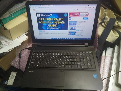 【完売御礼！良い評価900記念！ちと訳あり】入門用に！NEC VersaPro VF-N 15.6インチ+新品SSD