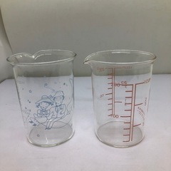 【 PYREX 】 メジャーカップ 200cc  2点〈IWAKI〉