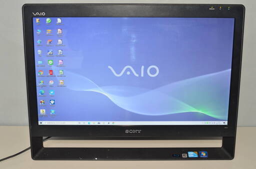 中古良品 一体型パソコン Windows10+office SONY VPCJ128FJ core i5-460M/大容量HDD1TB/メモリ4GB/ブルーレイ/無線/21.5インチ/ テレビ機能