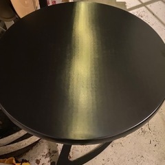 【ネット決済】丸テーブル　黒、白あります