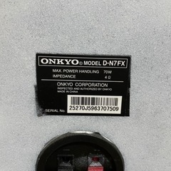 ONKYO スピーカー - 家電