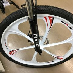 MACCE　クロスバイク　折りたたみ式　27変速