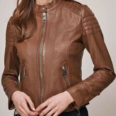 本羊革 ライダーバイカージャケットレザーコート Sheep Leather Rider