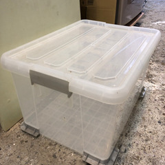 収納ボックス　透明ボックス　プラスチック　