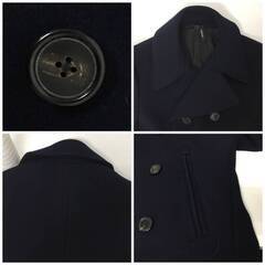 ⭕⭕⭕HY3/77 正規品 JIL SANDER ジルサンダー Pコート ジャケット メンズ 46 ネイビー アウター⭕⭕⭕ - 服/ファッション