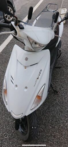 V125S　走行12500キロ　不具合なし　外装綺麗