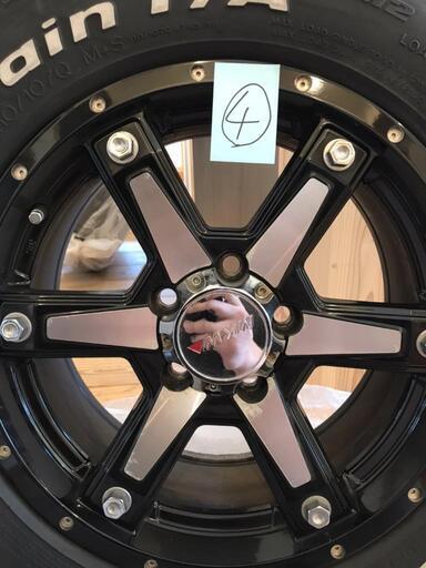 デリカd5 MKW MK-56 BFグッドリッジ　M/T　LT225/75/16