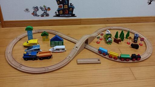 木製汽車木製レールトーマスアンパンマンプラレール知育玩具 Hirosaku 今治の子供用品の中古あげます 譲ります ジモティーで不用品の処分