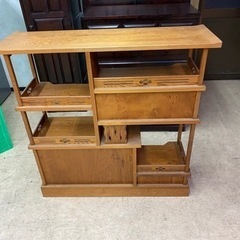 値下げ)鹿児島屋久杉！茶棚、美品です！