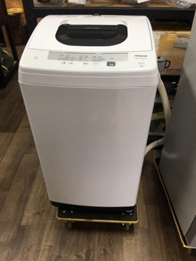 HITACHI 日立　NW-50E 5kg 2019年製　洗濯機　簡易清掃済み