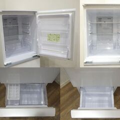 SHARP ノンフロン冷凍冷蔵庫 2017年製 SJ-GD14C-W ホワイト 2ドア 137L