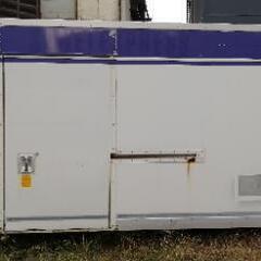 値下げ！！！大人気コンテナ倉庫 保冷者 アルミ車