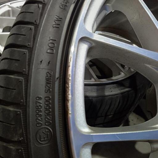 ワーク インポートレーベルAL4 18インチ 中古4本