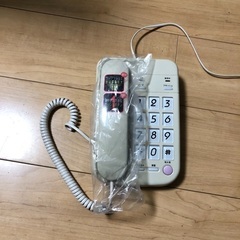 新品未使用の自宅電話です