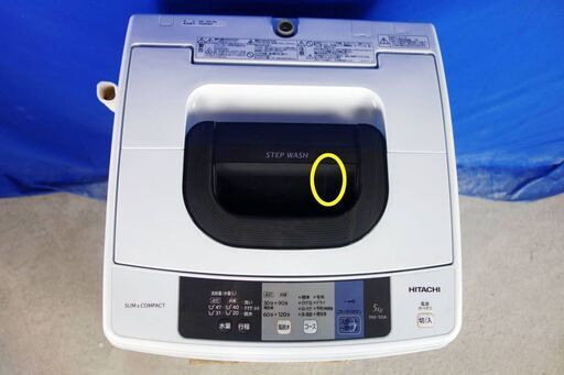 ✨⛄✨冬のクリアランスセール❕✨⛄✨2017年式日立NW-50A⛄5.0kg⛄全自動洗濯機高濃度洗剤液で洗う2ステップウォッシュ!!槽洗浄機能付Y-0914-105✨⛄✨