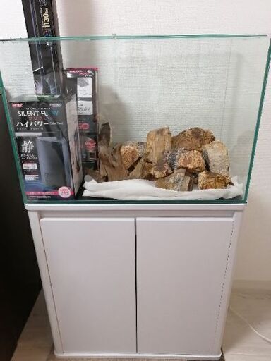 水槽台、水槽、備品セット