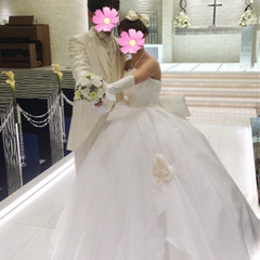 【7〜11号】セミオーダー背中編み上げAラインウェディングドレス