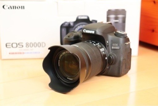 Canon EOS 8000D ズームレンズキット