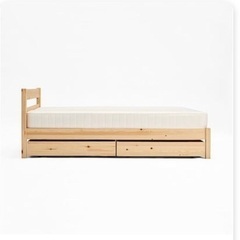 無印良品 パイン材シングルベッド