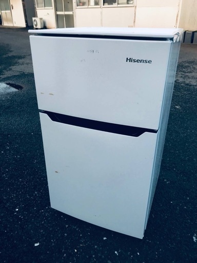 ♦️EJ178番 Hisense2ドア冷凍冷蔵庫 【2017年製】