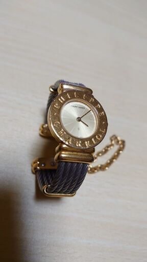 文字盤ピンクシェルフィリップ　シャリオール　腕時計