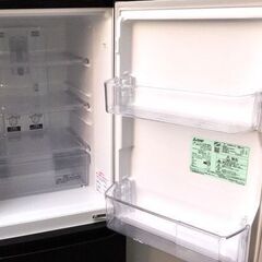 ☆中古 激安！！￥11,800！！＜目玉商品！＞MITSUBISHI　146㍑2ドア冷蔵庫　家電　2016年製　MR-P15EA-KK型　幅48cmｘ奥行60cmｘ高さ121cm　【BBK095】-真鍮ウォレットチェーンスレイヤーSLAYER 約５０㎝