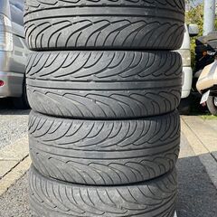 ★タイヤ付１９インチ　１年使用プリウスα　235/35ZR19×8J　オフセット＋40　少々キズあり★