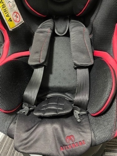 エールベベ クルット 3i グランス シグナルレッド チャイルドシート