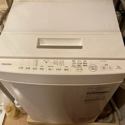 2018年製 東芝（TOSHIBA）洗濯機 ZABOON AW-7D6