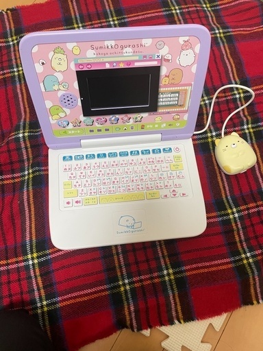 テレビゲーム すみっこぐらしパソコン【充電式】