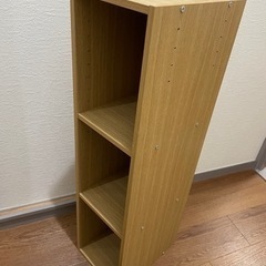 お取引中《あげます》カラーボックス　書棚