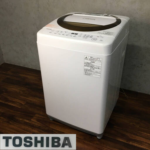 ⭕⭕⭕TR1/30　TOSHIBA 全自動洗濯機 AW-6D6(T) ZABOON 6キロ 2018年製 東芝 中古 直接引き取り⭕⭕⭕
