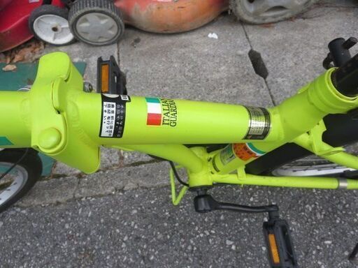 折り畳み自転車　イタリアンガーディアン