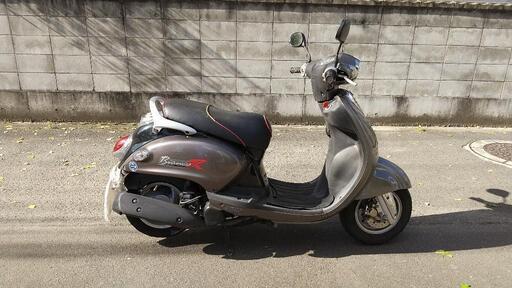 (お取引中)ヤマハ  スクーター ビーノビアンコR 125cc 原付二種  自賠責付 特注リアキャリア お取引中)ヤマハ スクーター ビーノビアンコR 125cc 原付二種 自賠責付