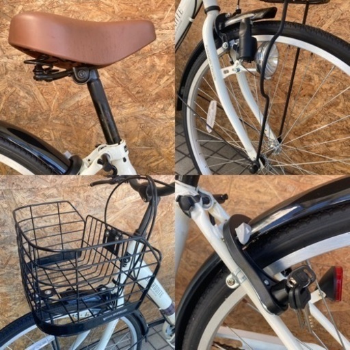 MYPALLAS APHRODITE M507 外装6段 26inc 折り畳み機能付きシティサイクル