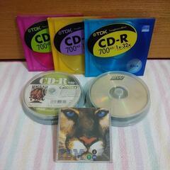 フロッピーディスク2枚 & CD-R23枚セット【未使用品】