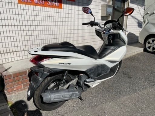 ☆13万円 PCX125 セル1 実働車☆ホンダ pcx JF28 人気の白！